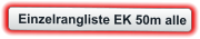 Einzelrangliste EK 50m alle