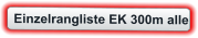 Einzelrangliste EK 300m alle
