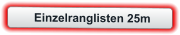 Einzelranglisten 25m