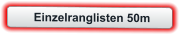 Einzelranglisten 50m