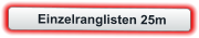 Einzelranglisten 25m